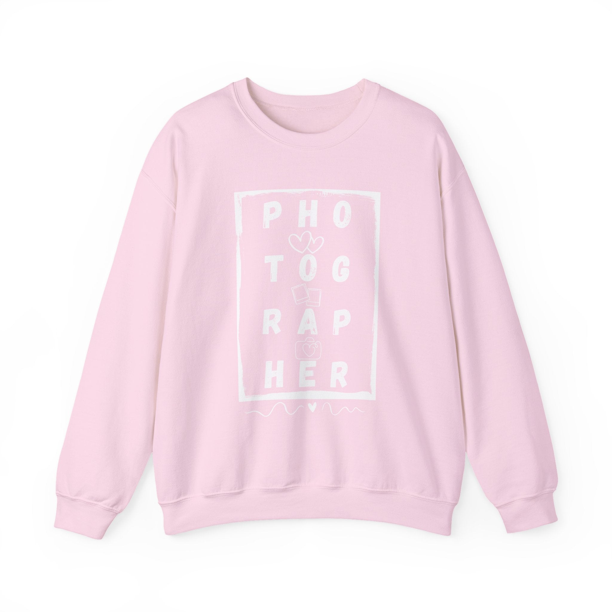 Photographer Graphic Crewneck Sweatshirt