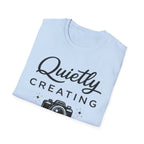 Quietly Creating Camera T-Shirt