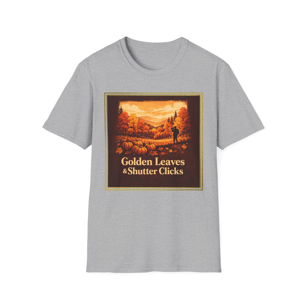 Golden Leaves & Shutter Clicks T-Shirt