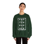Photographer Graphic Crewneck Sweatshirt