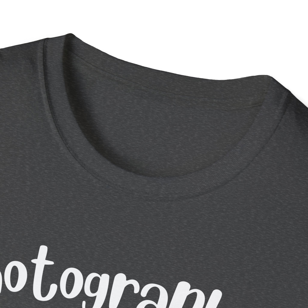 Photographer Camera Retroscript Graphic T‑Shirt