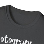 Photographer Camera Retroscript Graphic T‑Shirt
