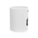 Coffee Camera Mug — Vintage Camera Illustration Ceramic Coffee Cup (11oz, 15oz)
