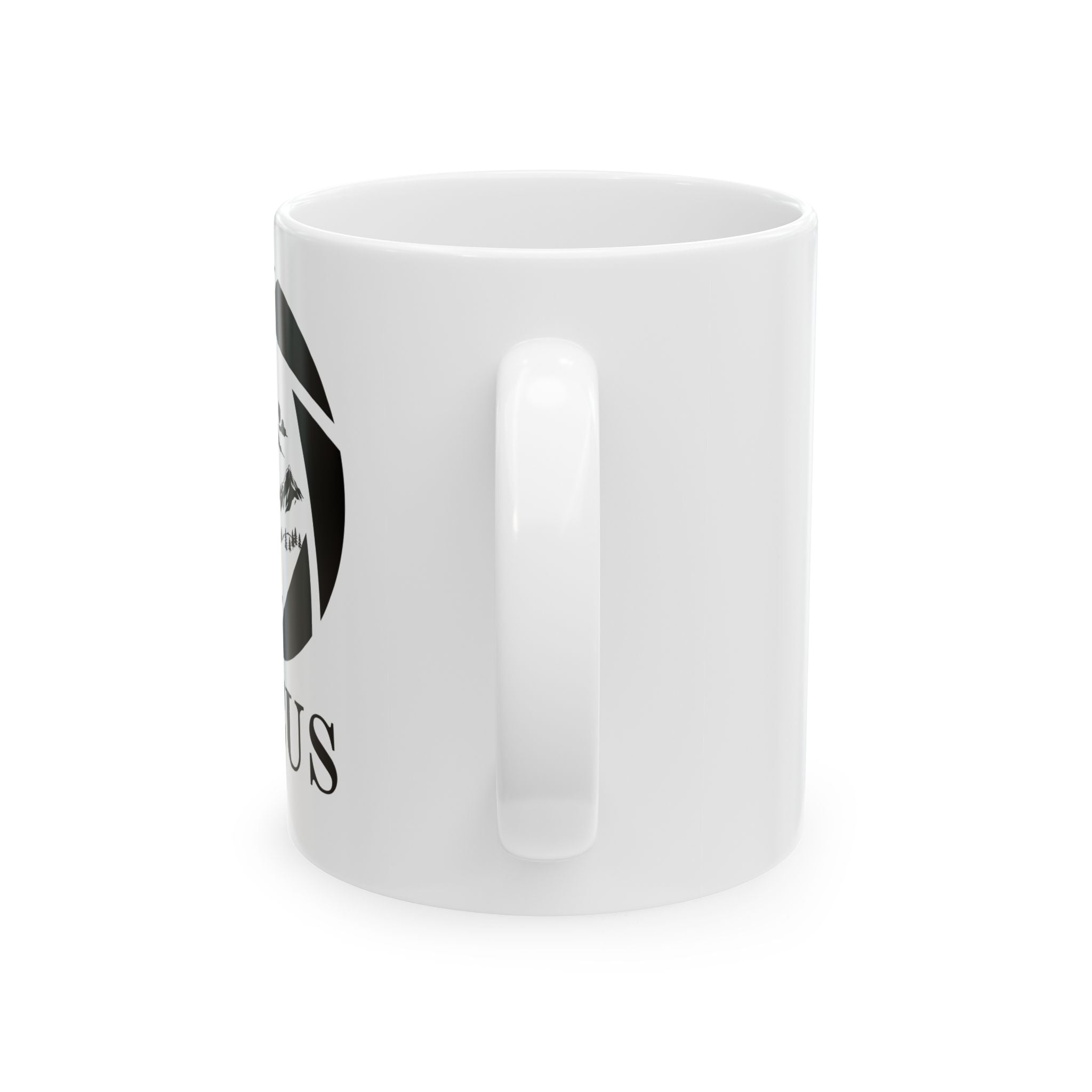 Ceramic Mug — Forest Ranger Silhouette Coffee Mug (11oz/15oz)
