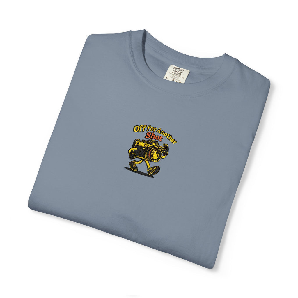 Off For Another Shot Embroidery T-shirt