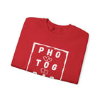 Photographer Graphic Crewneck Sweatshirt