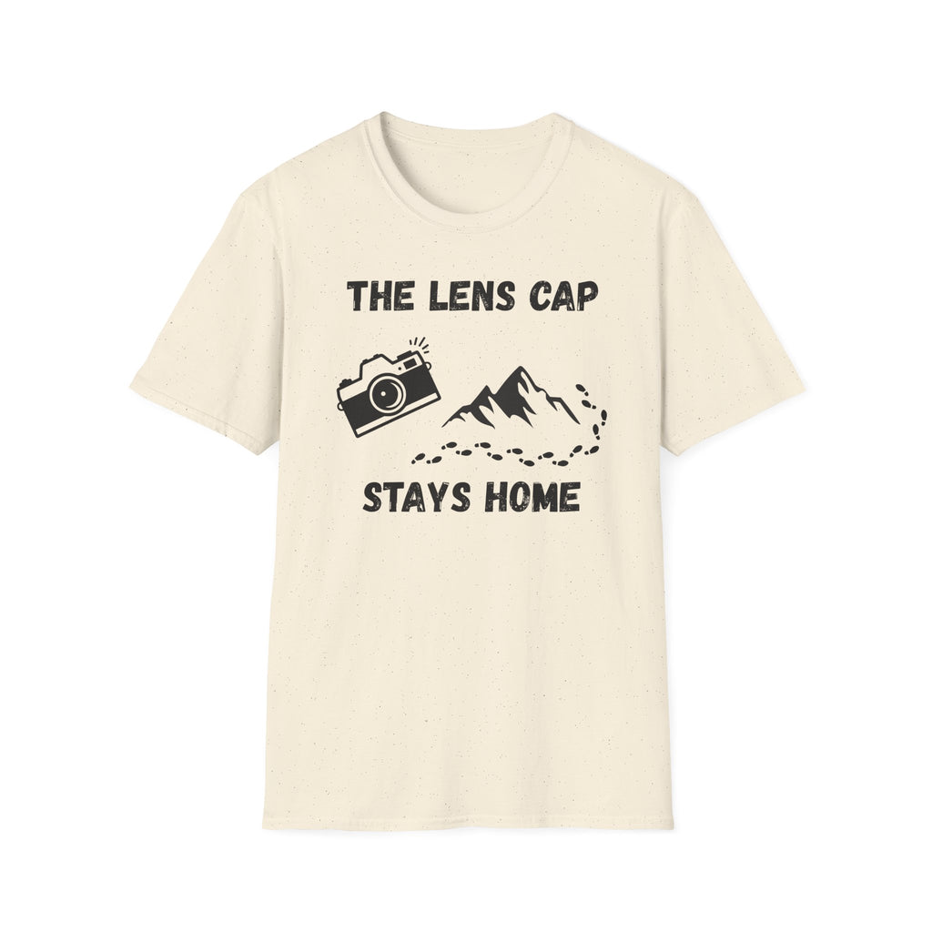 The Lens Cap Stays Home T-Shirt