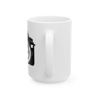 Camera Illustration Ceramic Mug — Photographer Gift Coffee Cup (11oz, 15oz)