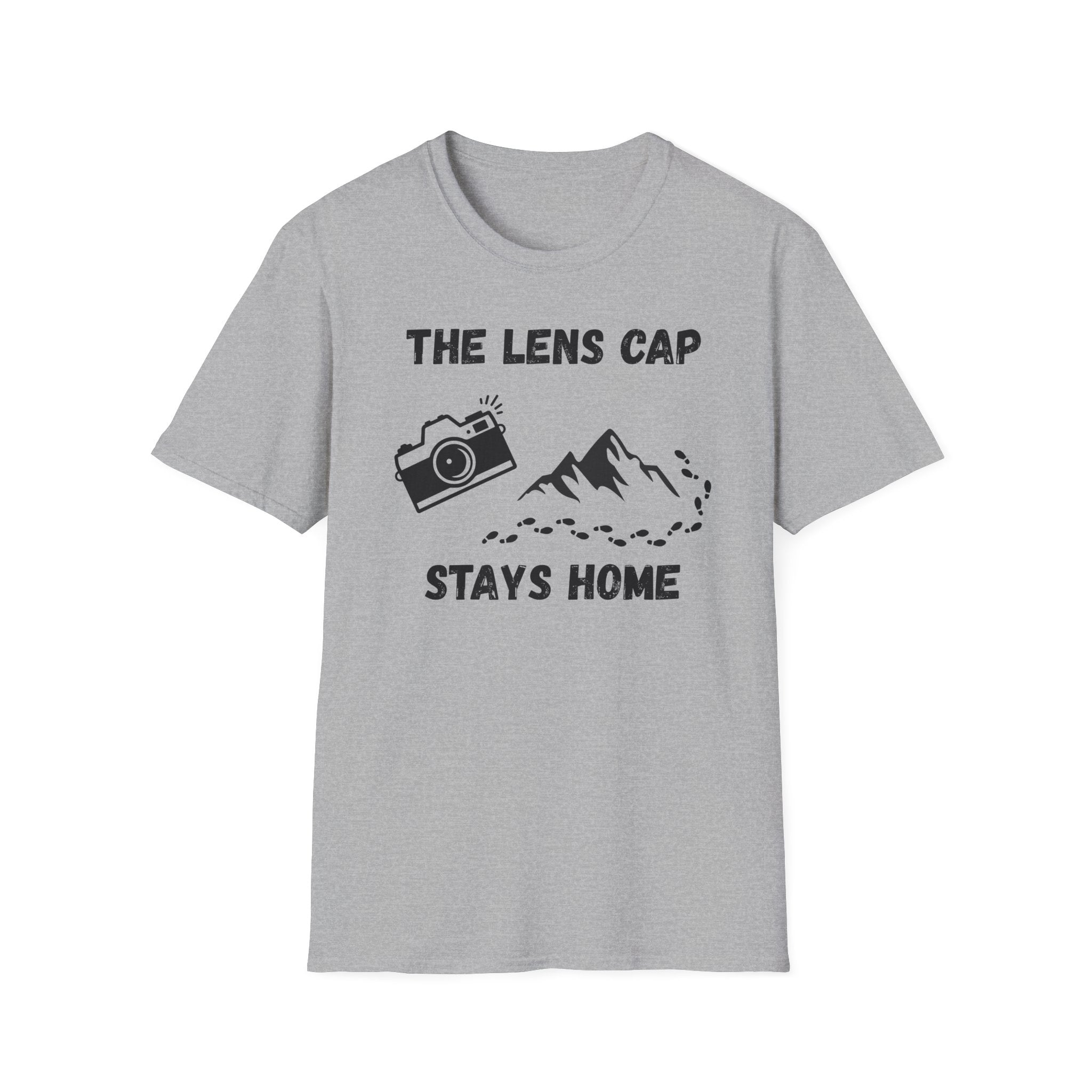 The Lens Cap Stays Home T-Shirt