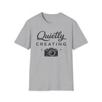 Quietly Creating Camera T-Shirt