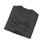 Quietly Creating Camera T-Shirt
