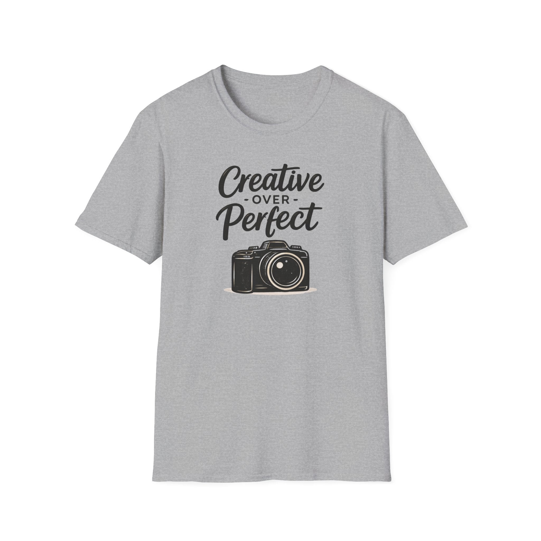 Creative Over Perfect Camera T-Shirt