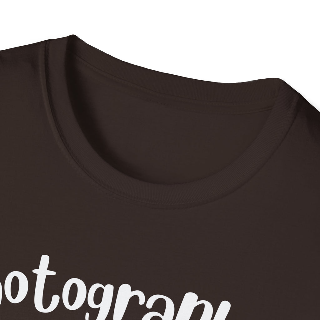 Photographer Camera Retroscript Graphic T‑Shirt