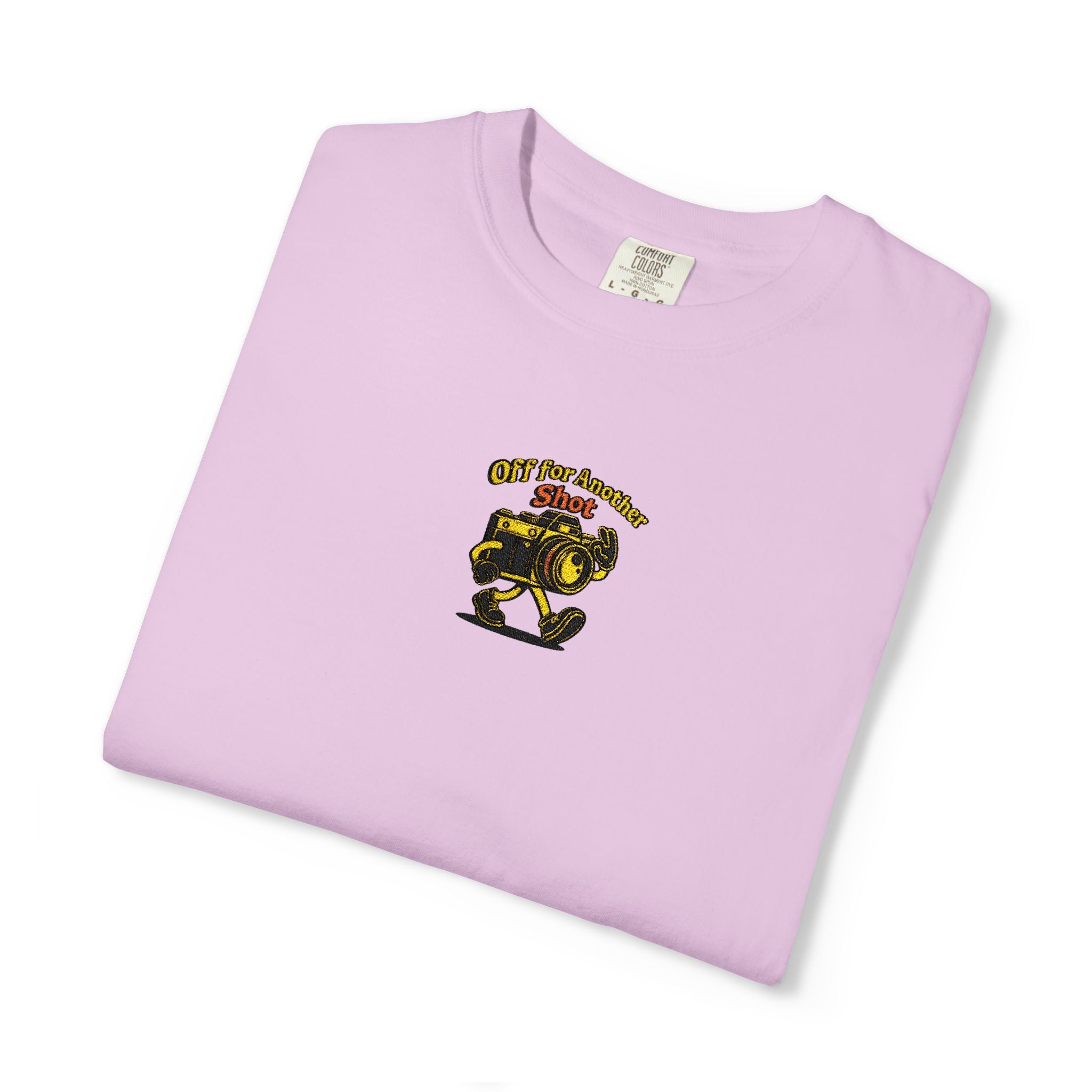 Off For Another Shot Embroidery T-shirt