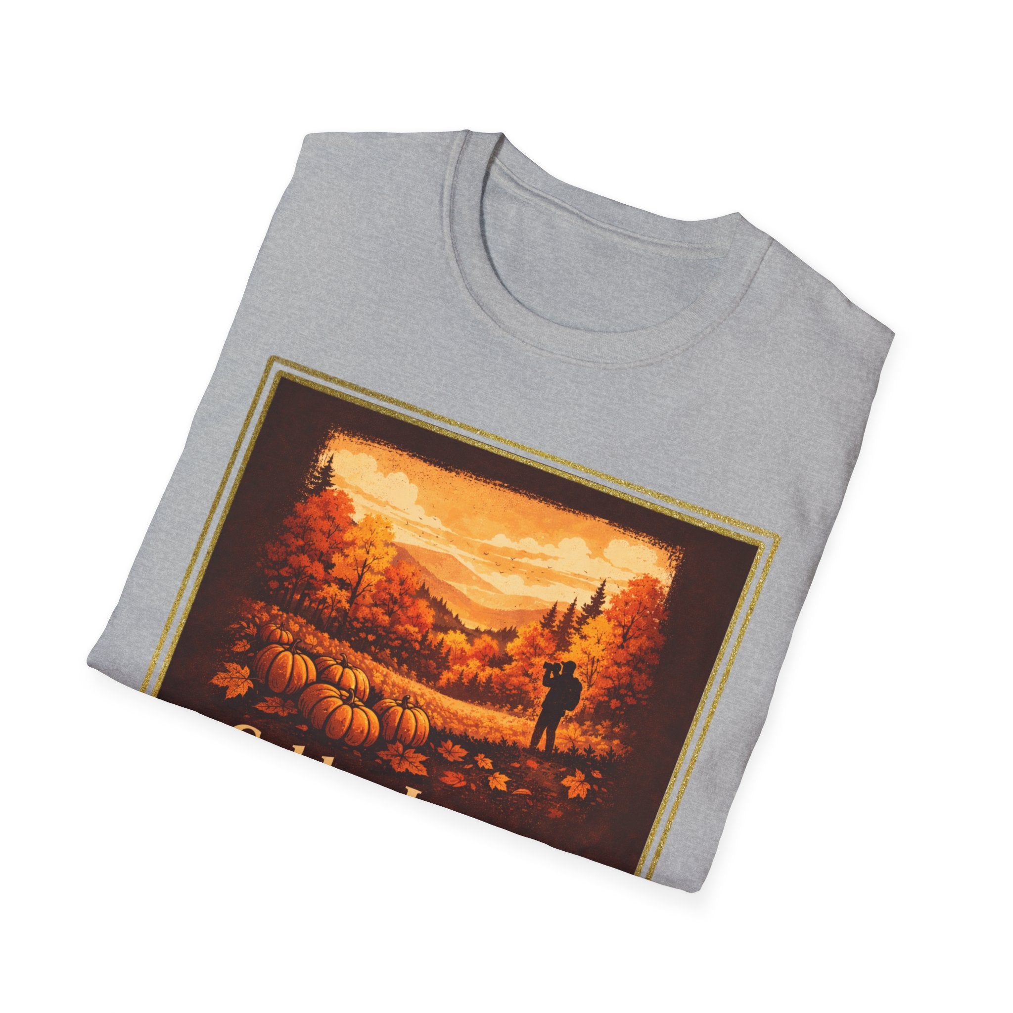 Golden Leaves & Shutter Clicks T-Shirt