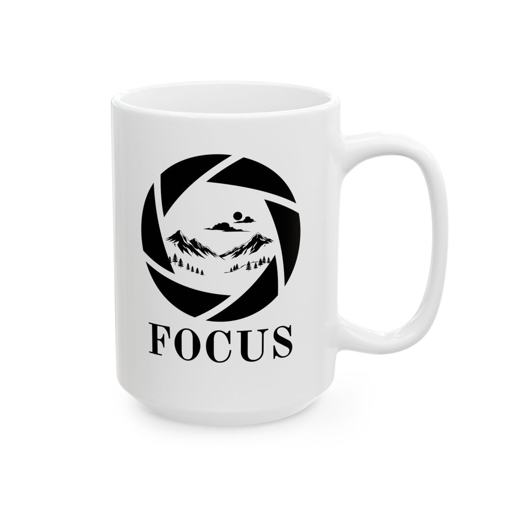 Ceramic Mug — Forest Ranger Silhouette Coffee Mug (11oz/15oz)