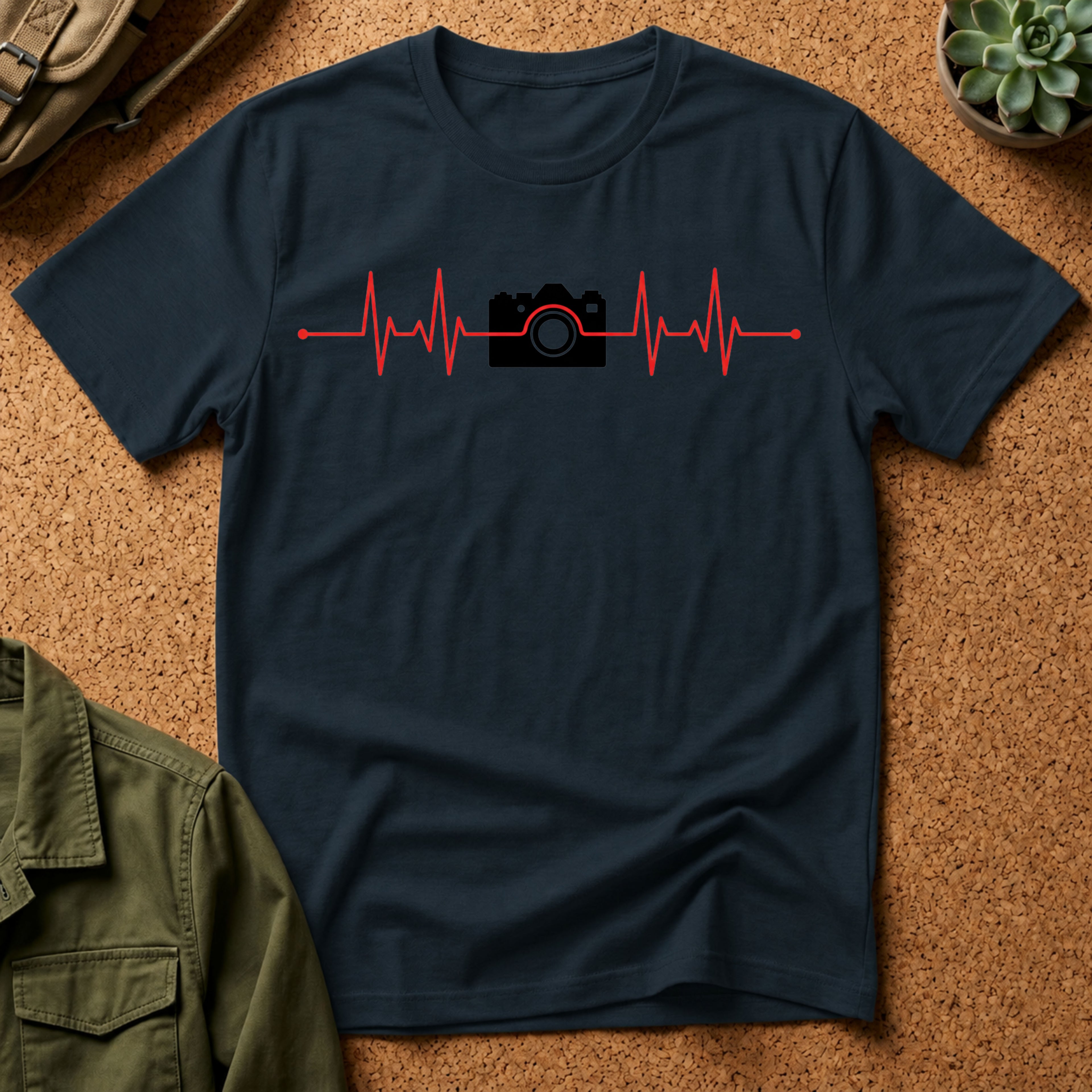 Camera Heartbeat T-Shirt