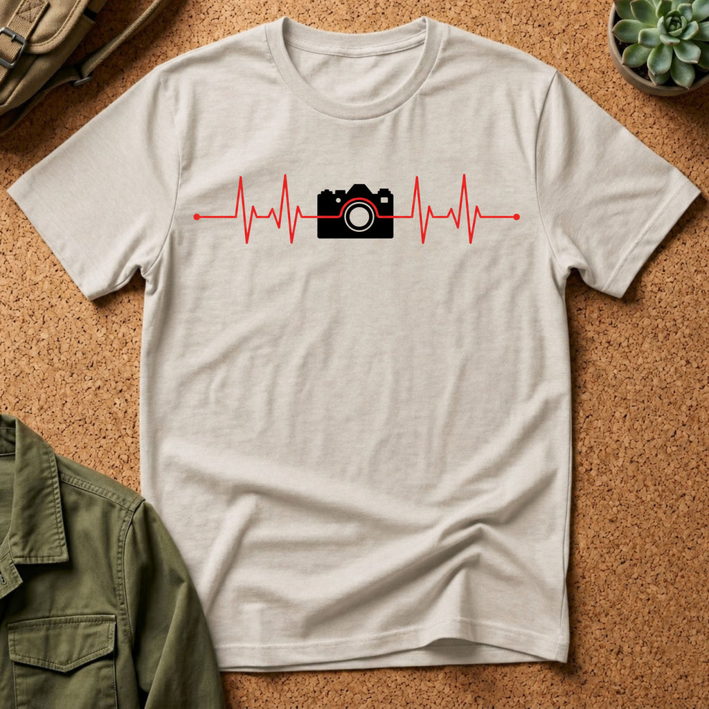 Camera Heartbeat T-Shirt