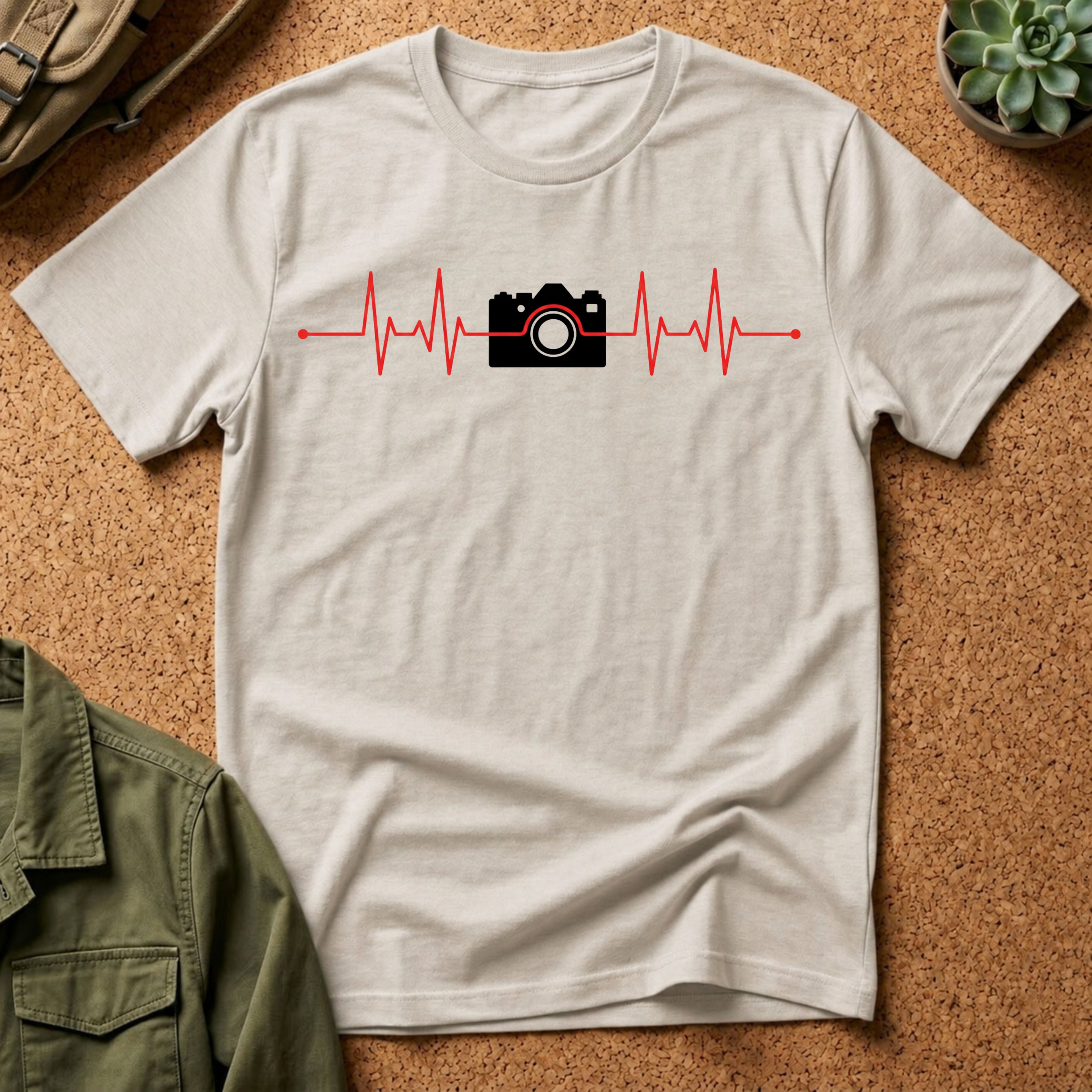 Camera Heartbeat T-Shirt