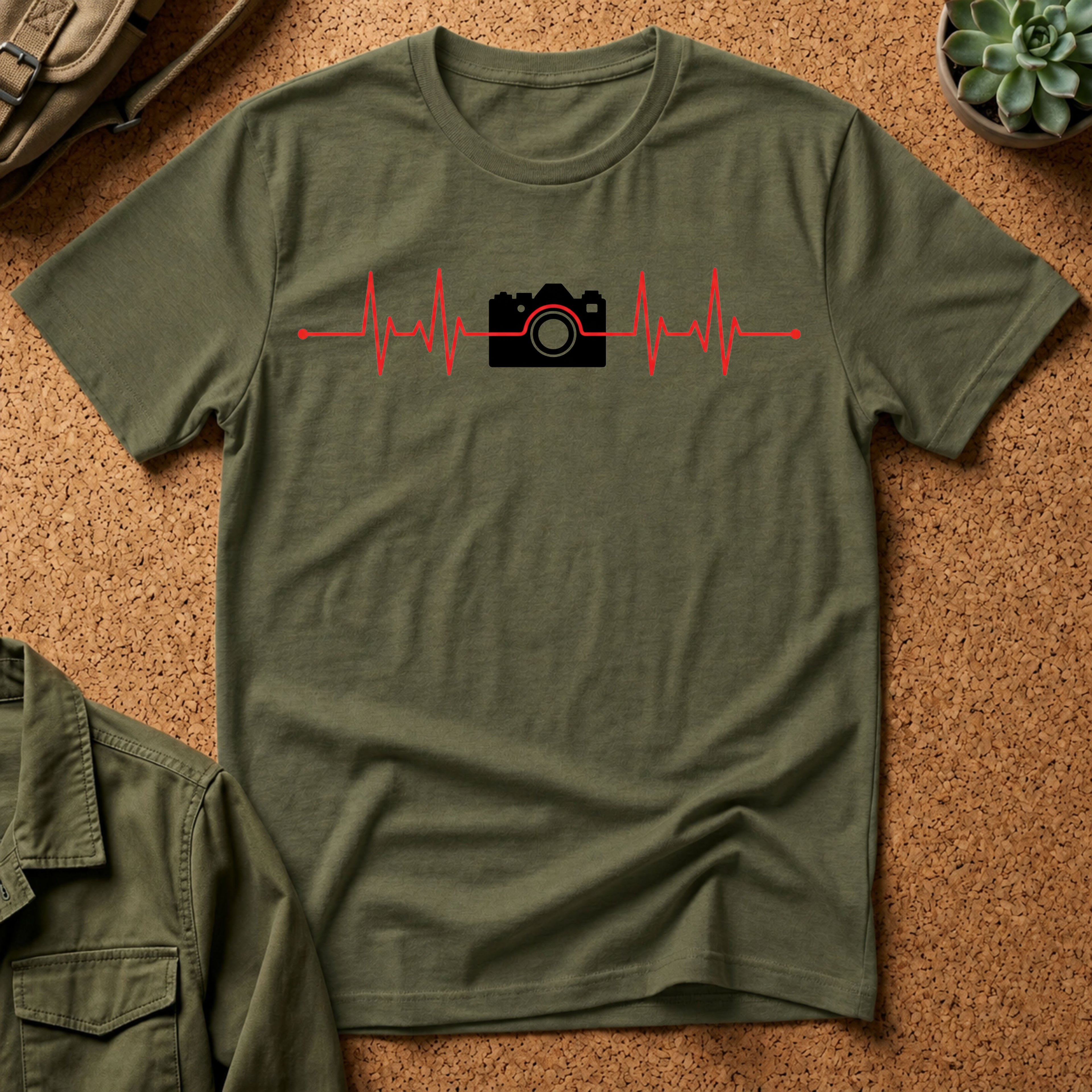 Camera Heartbeat T-Shirt