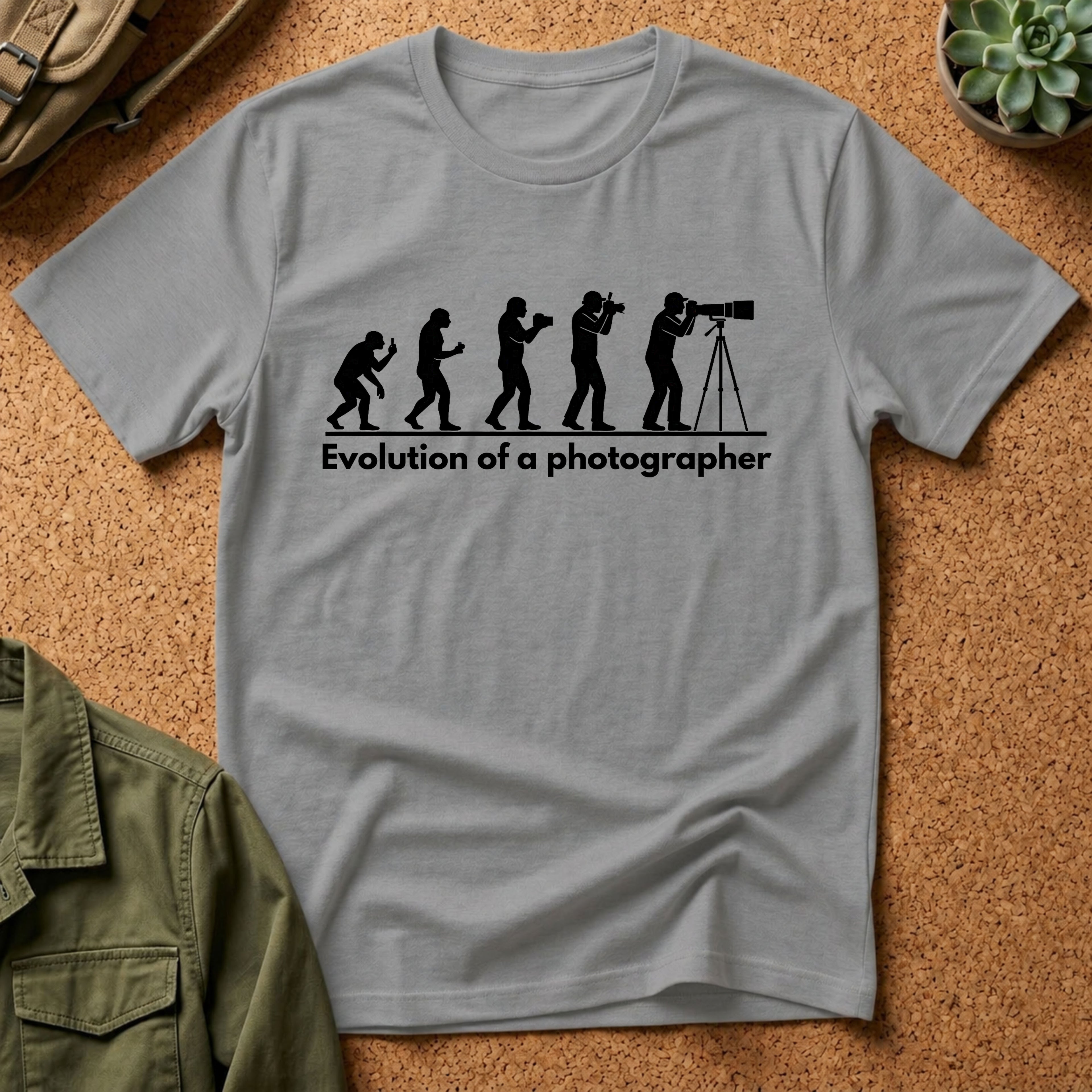 Evolution Of A Photographer T-Shirt