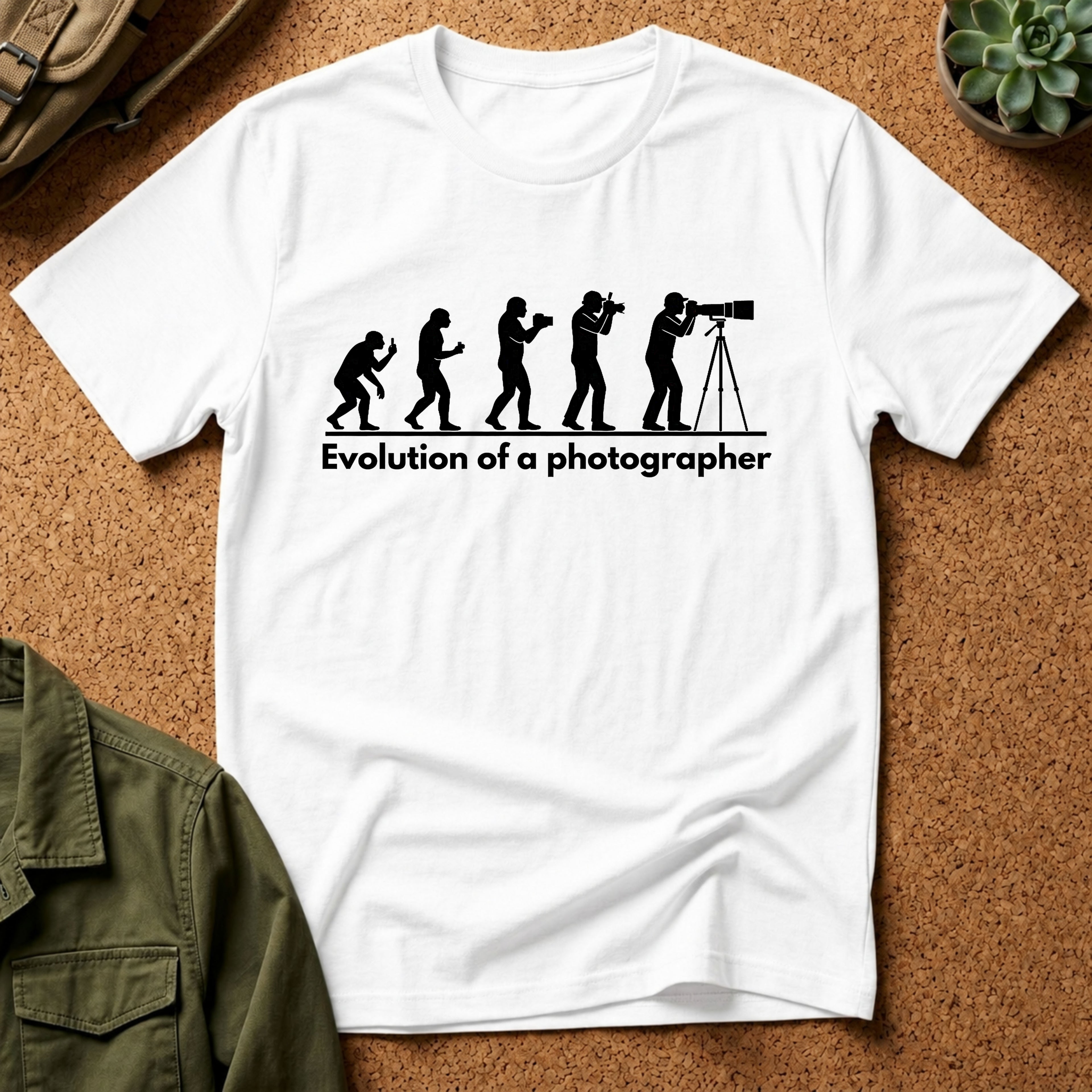 Evolution Of A Photographer T-Shirt