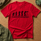 Evolution Of A Photographer T-Shirt