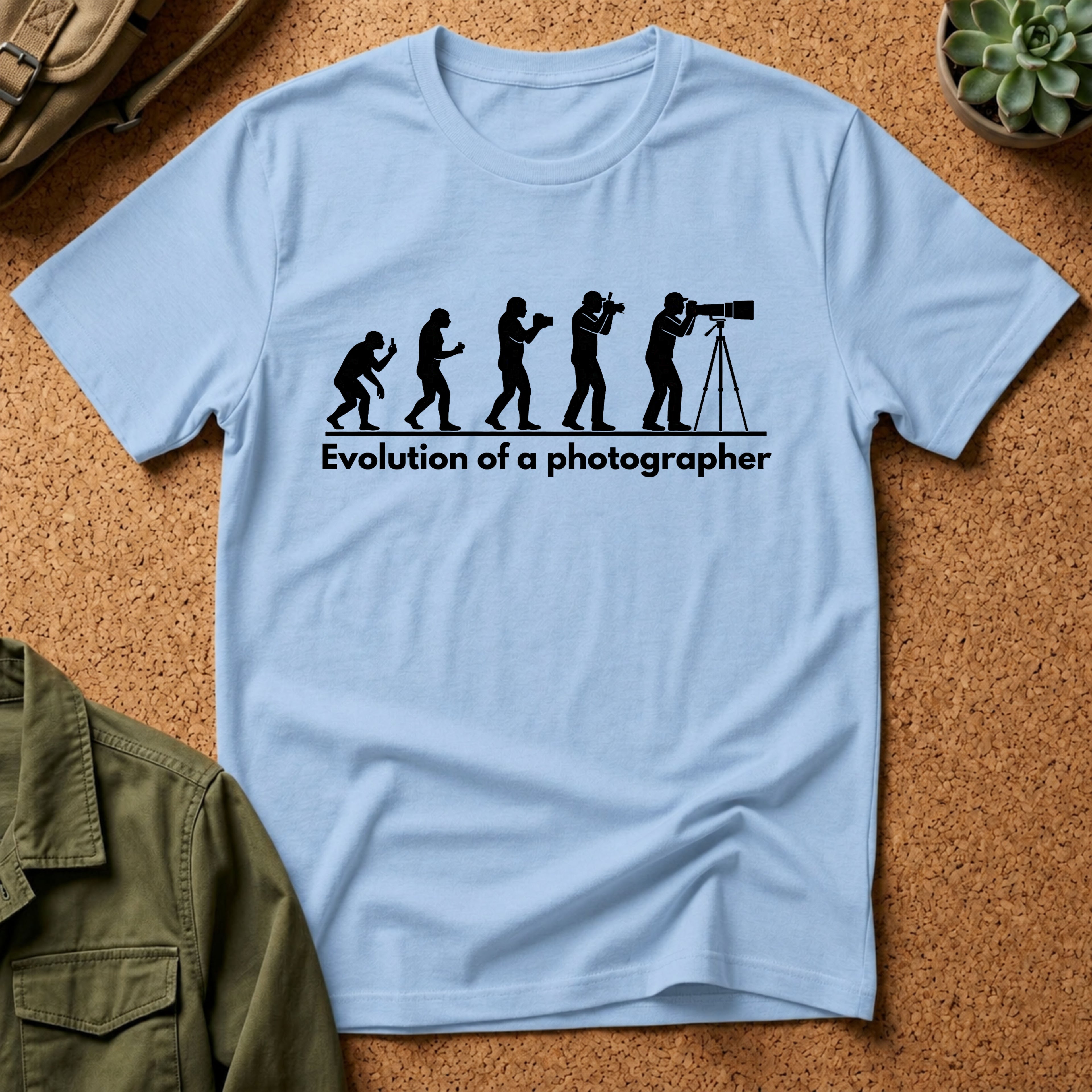 Evolution Of A Photographer T-Shirt