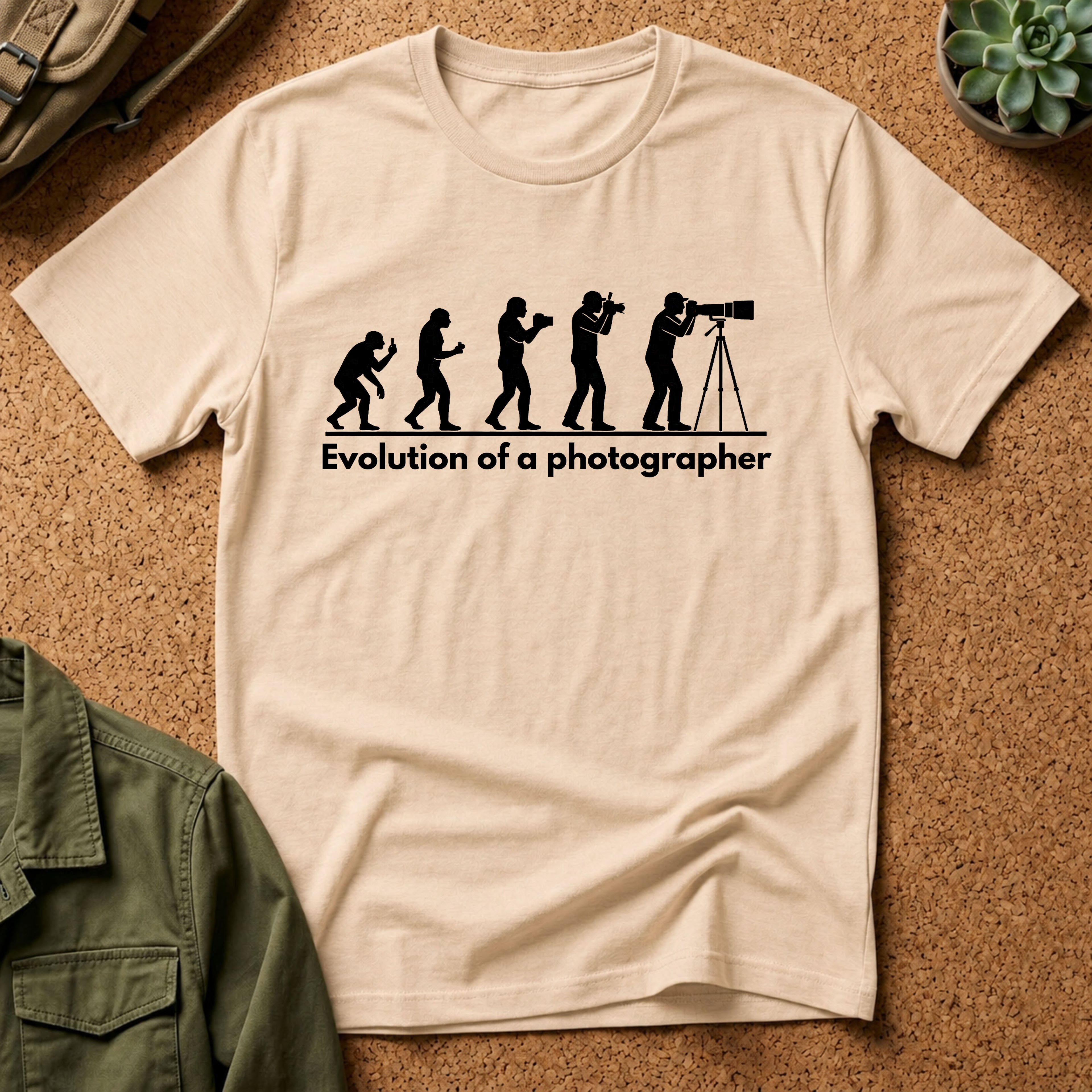 Evolution Of A Photographer T-Shirt