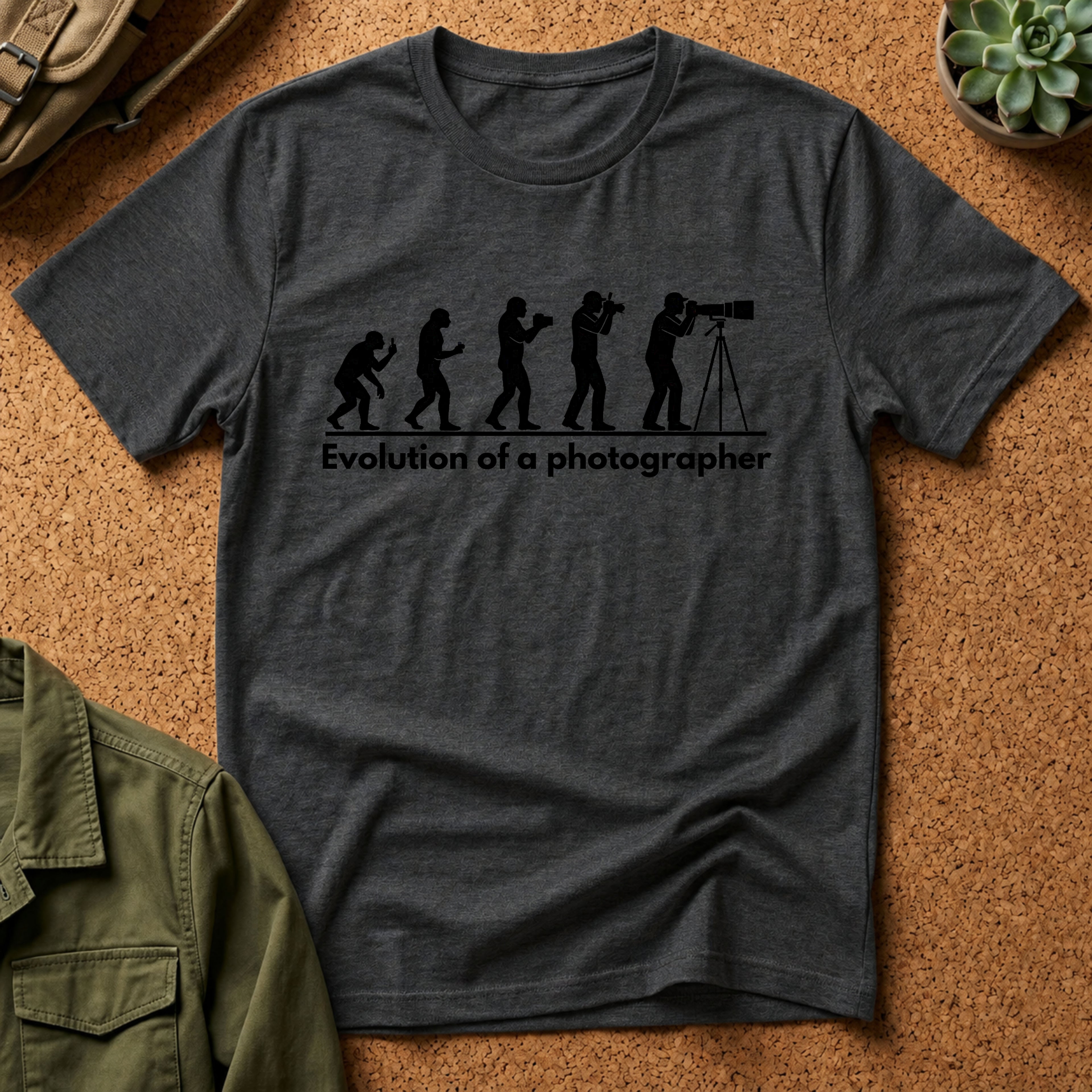 Evolution Of A Photographer T-Shirt
