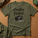 Creative Over Perfect Camera T-Shirt