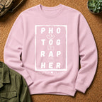 Photographer Graphic Crewneck Sweatshirt