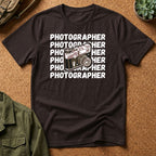 Photographer Vintage Camera T-Shirt