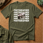 Photographer Vintage Camera T-Shirt