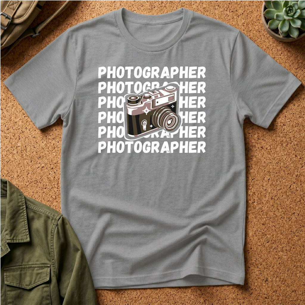 Photographer Vintage Camera T-Shirt
