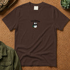 Say Cheese Penguin Embroidery T-Shirt