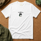 Say Cheese Penguin Embroidery T-Shirt