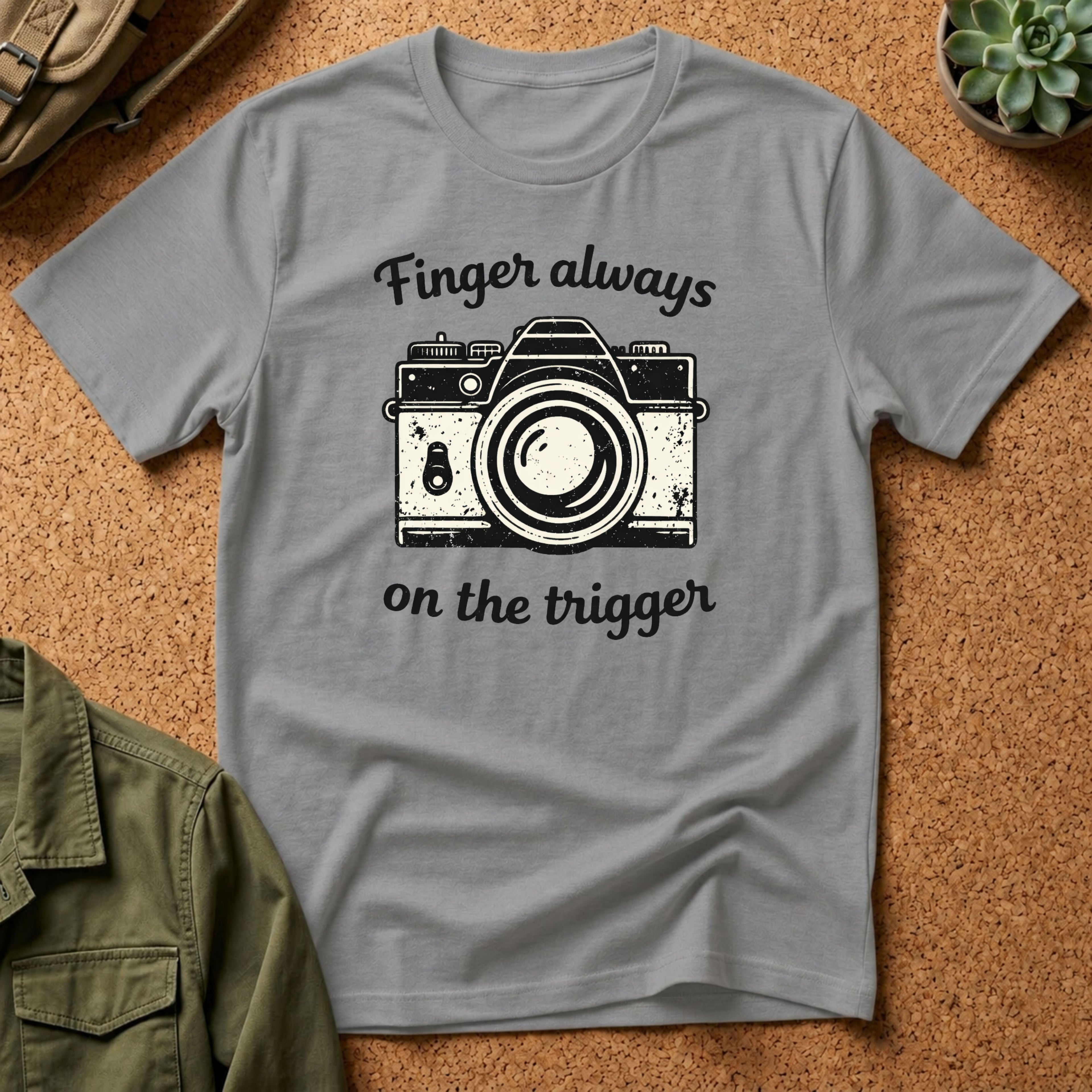 Finger Always On The Trigger T-Shirt