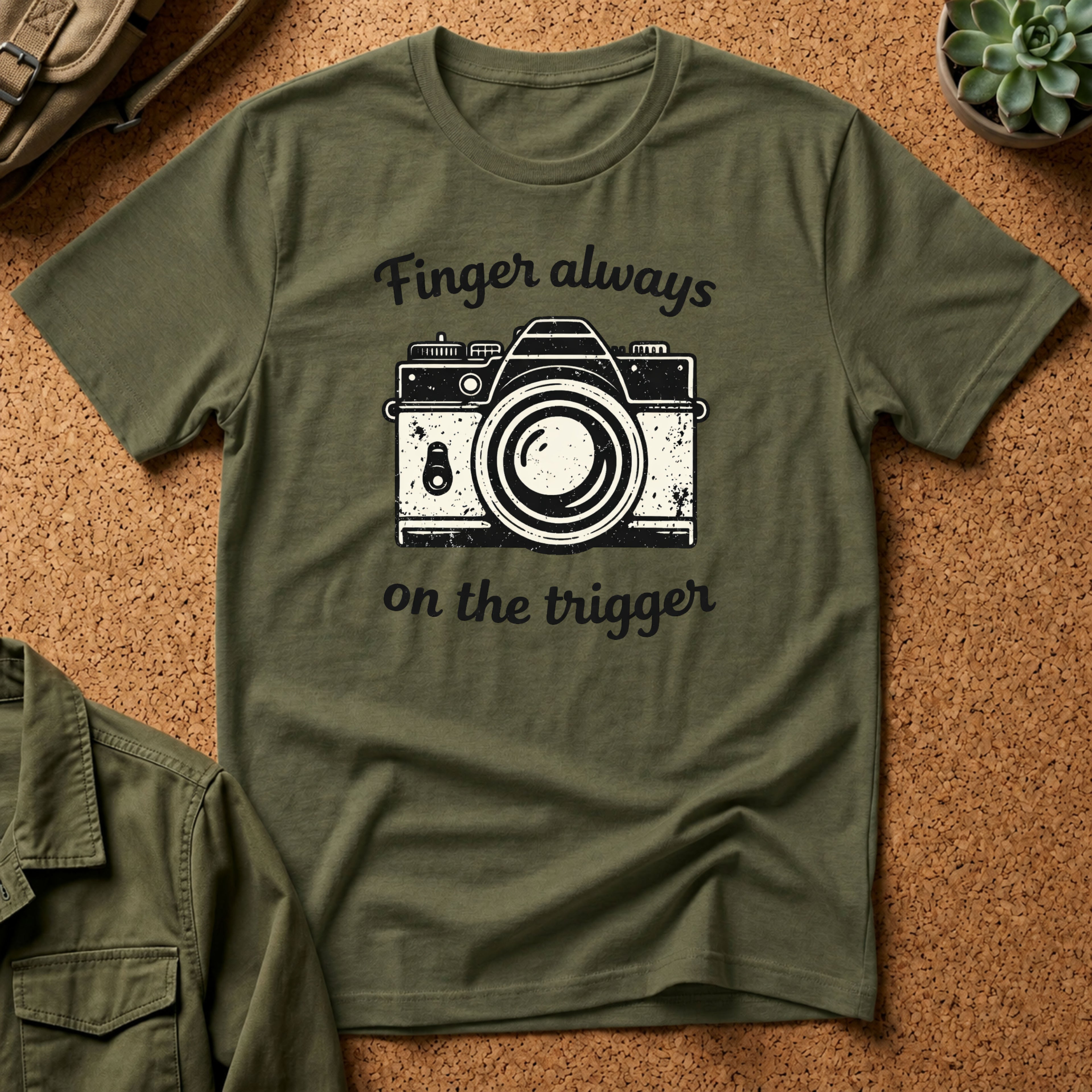 Finger Always On The Trigger T-Shirt