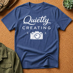 Quietly Creating Camera T-Shirt