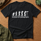 Evolution Of A Photographer T-Shirt