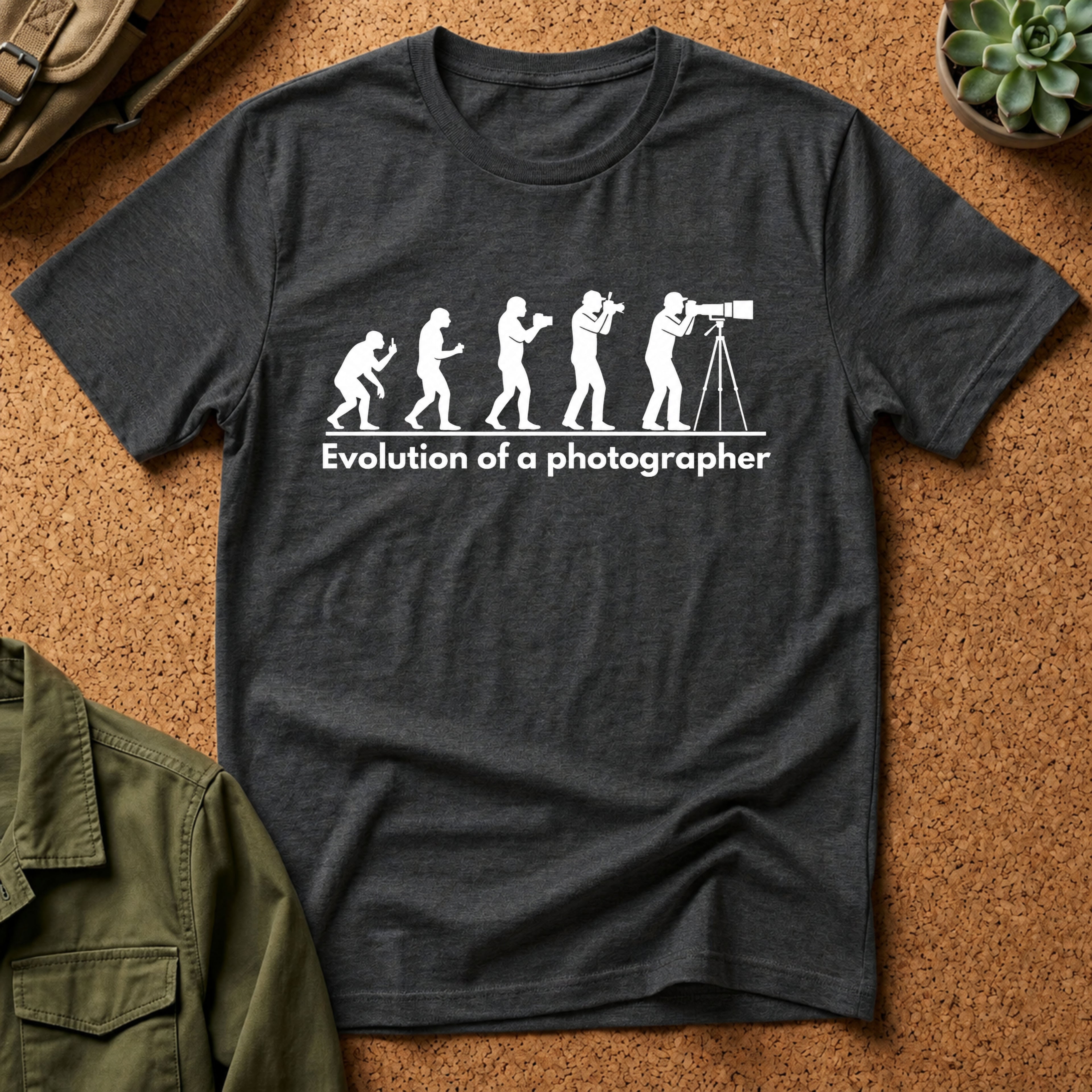 Evolution Of A Photographer T-Shirt