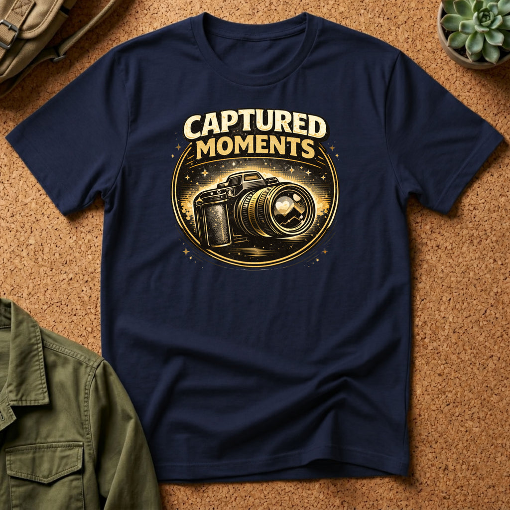 Captured Moments Star Design T-Shirt