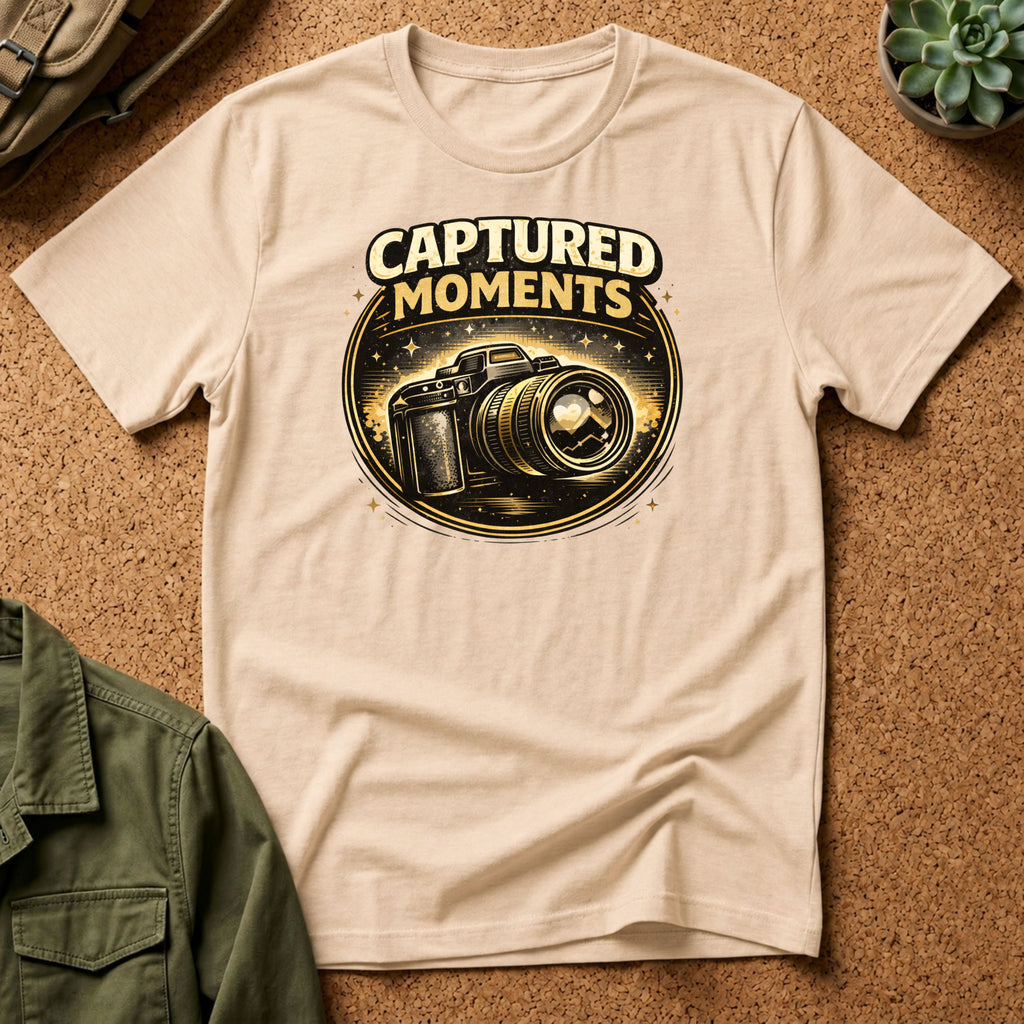 Captured Moments Star Design T-Shirt