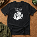 Vintage Camera T-Shirt — “Nifty Fifty” Photography Tee