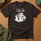 Vintage Camera T-Shirt — “Nifty Fifty” Photography Tee
