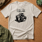 Vintage Camera T-Shirt — “Nifty Fifty” Photography Tee