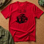 Vintage Camera T-Shirt — “Nifty Fifty” Photography Tee