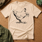 Photographer T-Shirt — Funny Chicken Camera Tee for Photographers & Farm Lovers