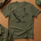 Photographer T-Shirt — Funny Chicken Camera Tee for Photographers & Farm Lovers